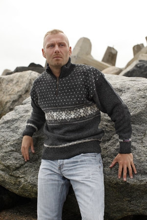 Norwool 100% uld sweater fra Norge