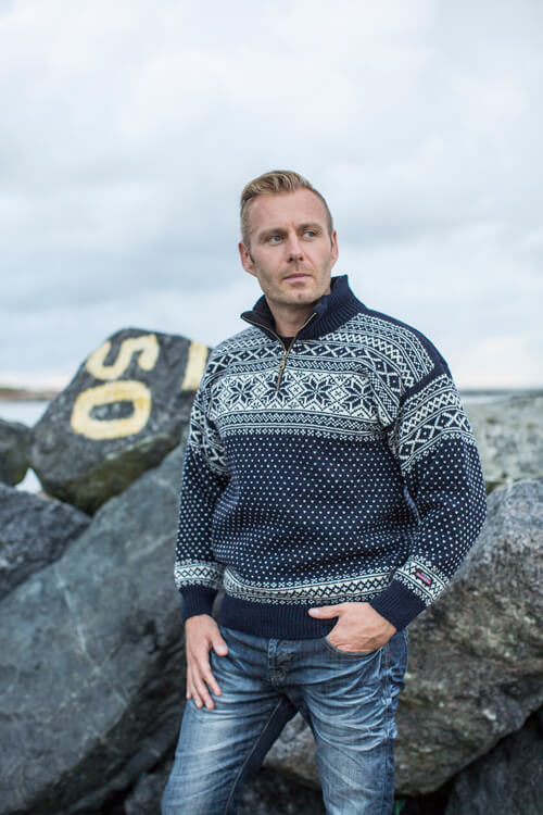 Originale Norske Sweaters og af ren uld fra NORWOOL