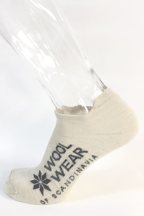 Bløde tynde Merino ankelsokker af 64% fint merinould fra WOOLWEAR of Scandinavia