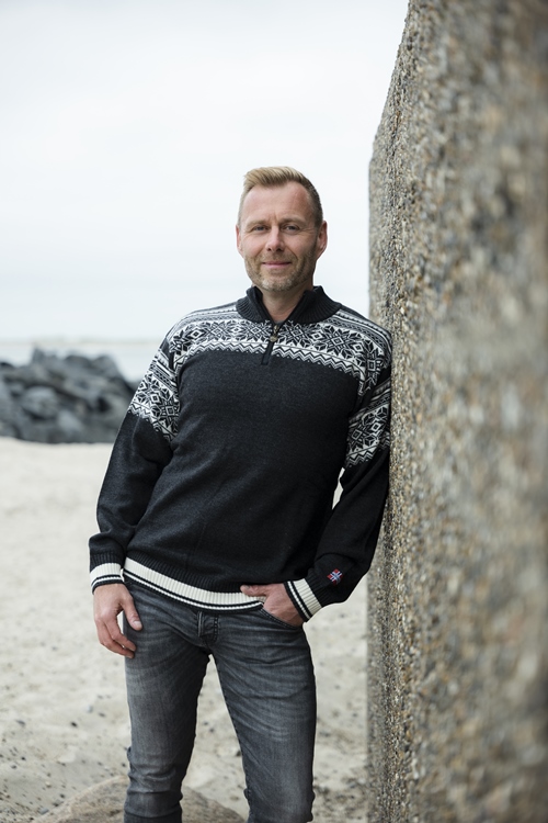 Klassisk norsk merinoulds sweater i 100% merino uld fra Arctic Circle of Norway